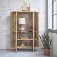 libreria de teca maciza