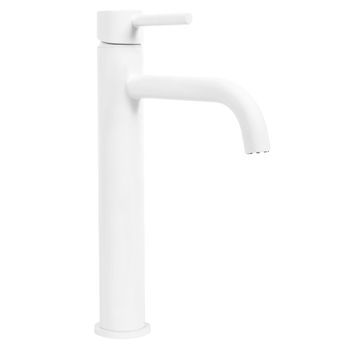 Grifo De Lavabo Rea Lungo White High