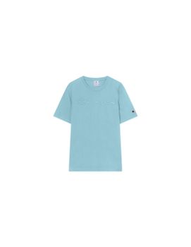 Camiseta Champion Ss Tee Hombre Azul