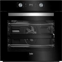 beko bim14300bc electric single oven - black black