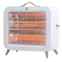 calefactor electrico de cuarzo fm calefaccion ev-700 700 w compacto y seguro
