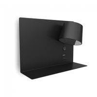 aplique led con interruptor y usb serene 6w ii