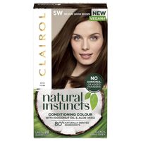 clairol natural instincts hair dye 5w medium warm brown
