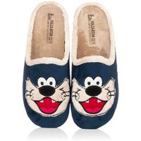 vulca-bicha pantuflas zapatilla de casa -mapache- para hombre