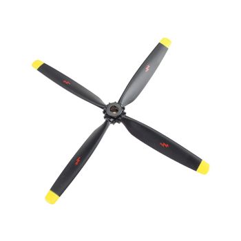 XK A280 P-51 Mustang 560mm Avión RC Piezas de Repuesto Accesorios Plástico Hélice de 4 palas