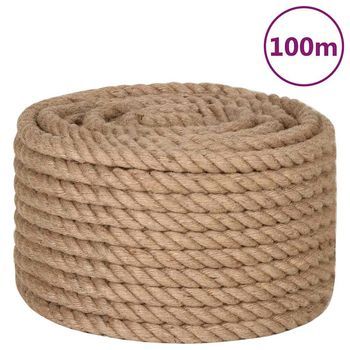 Cuerda 100% Yute 20 Mm 100 M Vidaxl