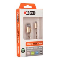 usb high speed micro cable gold