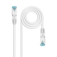 nanocable cable de red cat7 600mhz lszh sftp pimf awg26 1m blanco