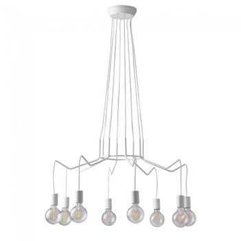 Lámpara colgante habitat (8 luces)