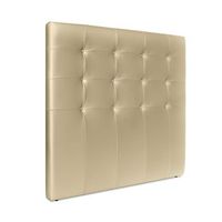cabecero de polipiel capitone hasta el suelo 135x120cm camas 120135 - champan