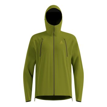 Odlo X-Alp Waterproof Pro  Chaqueta para correr Hombres - verde