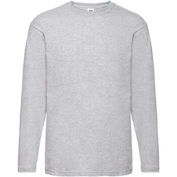 Fruit Of The Loom Camiseta manga larga Valueweight para mujer