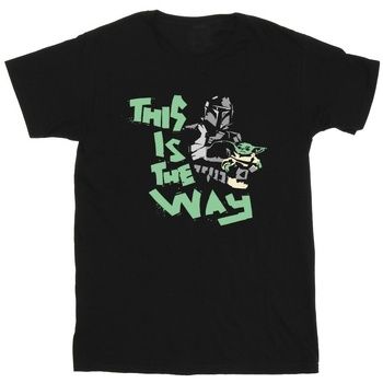 Disney Tops y Camisetas The Mandalorian This Is The Way para niño