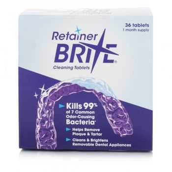 Retainer Brite Cleaning