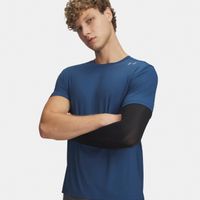under armour velociti pro  camiseta de running hombres - azul plateado