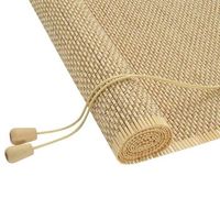 estor enrollable natural 100 x 160 cm bambu vidaxl