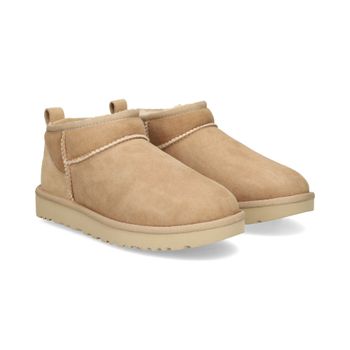 Ugg Botines Planos Mujer - Beige Talla 6