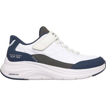 Skechers Zapatillas 404200l white_navy para niña