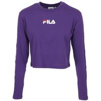 fila camiseta manga larga reva cropped t-shirt para mujer