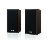 altavoces ibox 20 cableados 10 w sobremesa rango extendido cherry