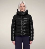 save the duck para mujer d31470w-love23 chaqueta acolchada cosmary negro xs casual sostenible nylon reciclado