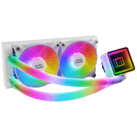mars gaming cooler ml-ultra240 full argb white