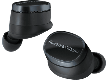 Auriculares True Wireless - Bowers & Wilkins Pi8, 6.5h Autonomía, Cancelación de Ruido Activa, Negro