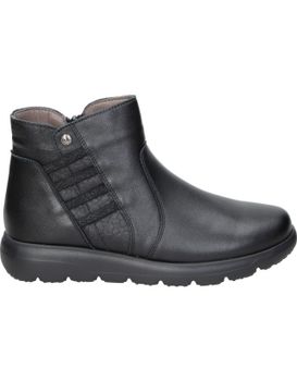 Botines De Piel Negros Calzazul-flex 4030 37