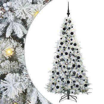Árbol De Navidad Artificial Con Ramas Articuladas Verde 180 Cm