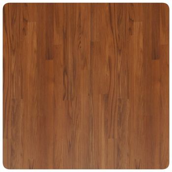 Tablero De Mesa | Tablero Escritorio Cuadrada Madera Roble Marrón Oscuro 80x80x2,5cm