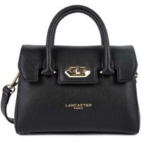 lancaster bolso de mano bolso de mano con solapa y cierre mini milano cosmos negro para mujer