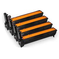 original multipack oki c3200 printer toner cartridges 4 pack -42126665