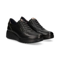 fluchos zapatos blucher mujer - negro talla 39