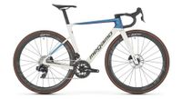bicicleta de carretera megamo pulse 07 sram rival axs 12v 700 mm blanco azul 2026