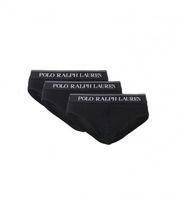 polo ralph lauren para hombre 714835884002 pack de 3 slips negro xl homewear algodon