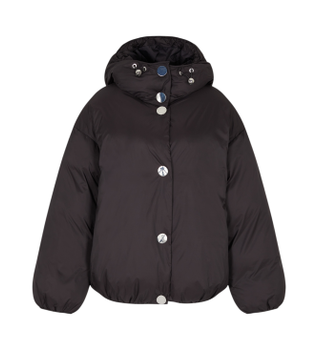 A|X Armani Exchange para mujer. XW000709AF16197UC001 Chaqueta Pres negro (S), Casual, Poliamida