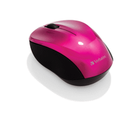 raton optico go nano wireless rosa