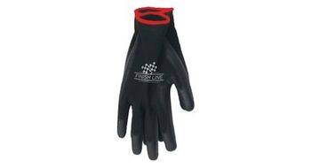 Guantes finish line mechanic grip negros