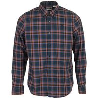 timberland camisa manga larga stretch poplin check shirt angora yd para hombre