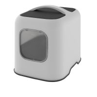 arenero para gatos universal biala eco cat toilet filtro carbon puerta magnetica