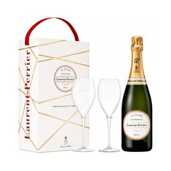 Laurent Perrier La Cuvee  + 2 Copas  Francia Champagne 75 Cl. 12.0º