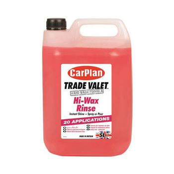 Trade Hi Wax Rinse - 5Ltr