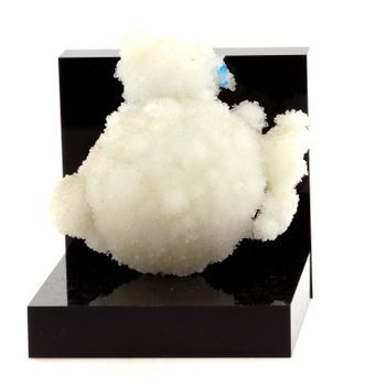 Stilbite + Cavansity - Piedra Natural De La India, Distrito De Pune - Cristales Azules Y Blancos, Formación Geológica Única | 84.9 Ct - Certificado De