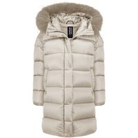 bomboogie abrigo hooded long down jacket  racc para mujer