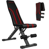 bicicleta estatica rolipo banco de musculacion ajustable plegable con respaldo regulable estructura de acero y rodillos para piernas