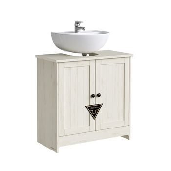 Armario bajo lavabo sin herramientas, No apto para lavabos de pedestal