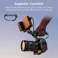 smallrig - empunadura superior tipo d con abrazadera nato con orificios de localizacion de 14-20 y zapata fria para camaras dslr sony y nikon -5661