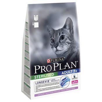 PURINA PRO PLAN Sterilized Senior 7+ Longevis Turkey - 3kg