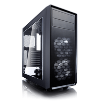 caja fractal desing focus grgb negro