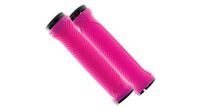 race face lovehandle grips double lock on pink